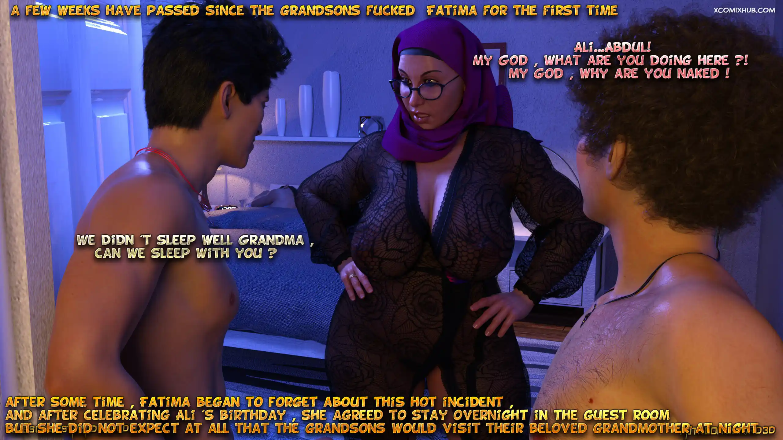 Hijab Amateures Night Visit For Fatima Chapter 1 Realdeal3d 002 Page 2 Hijab Amateures Night Visit For Fatima Chapter 1 Realdeal3d 002 Comic Page 2