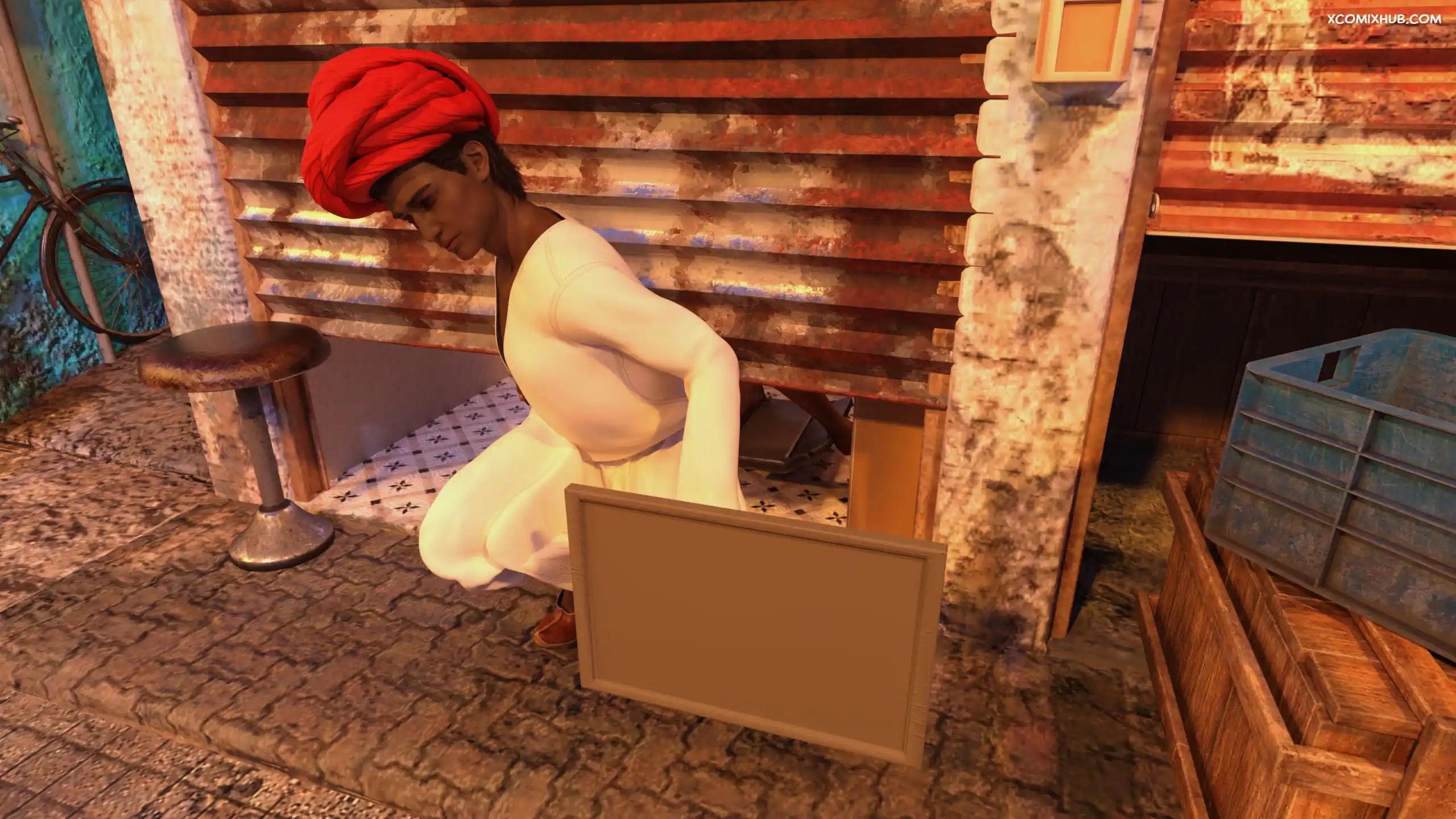 Hijab Amateures Tricky Street Realdeal3d 020 Comic Page 20