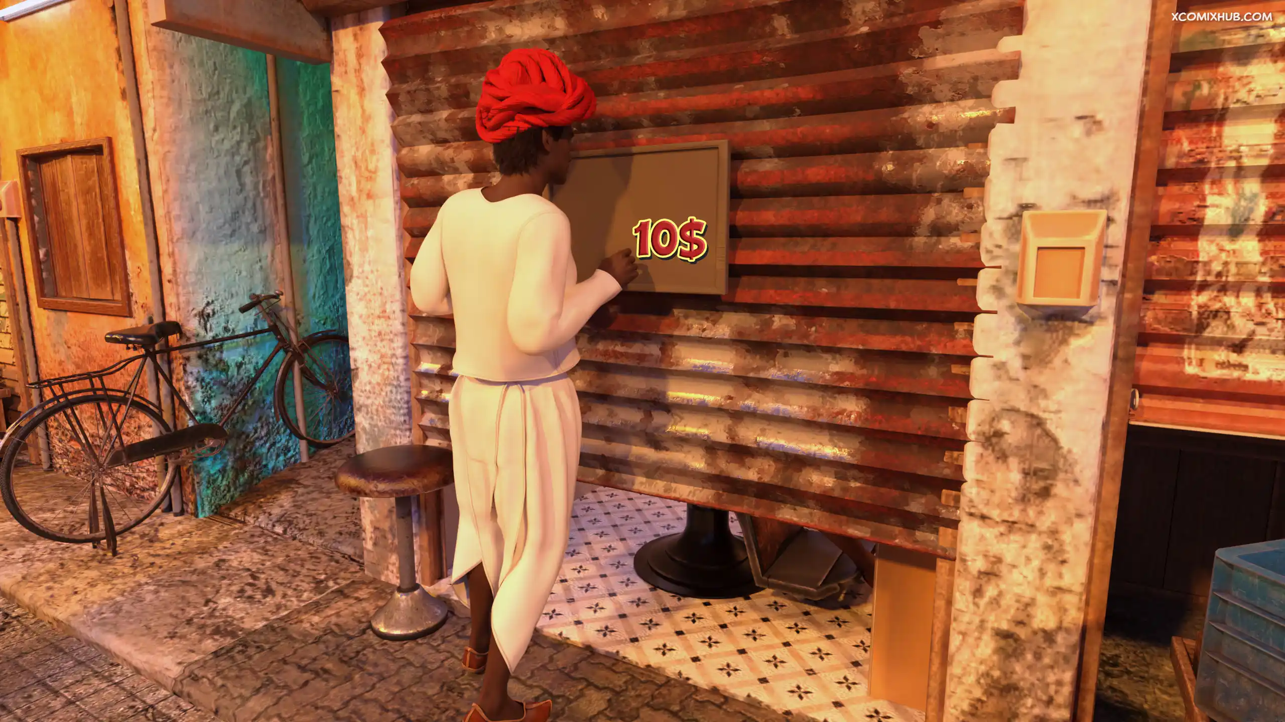 Hijab Amateures Tricky Street Realdeal3d 021 Comic Page 21