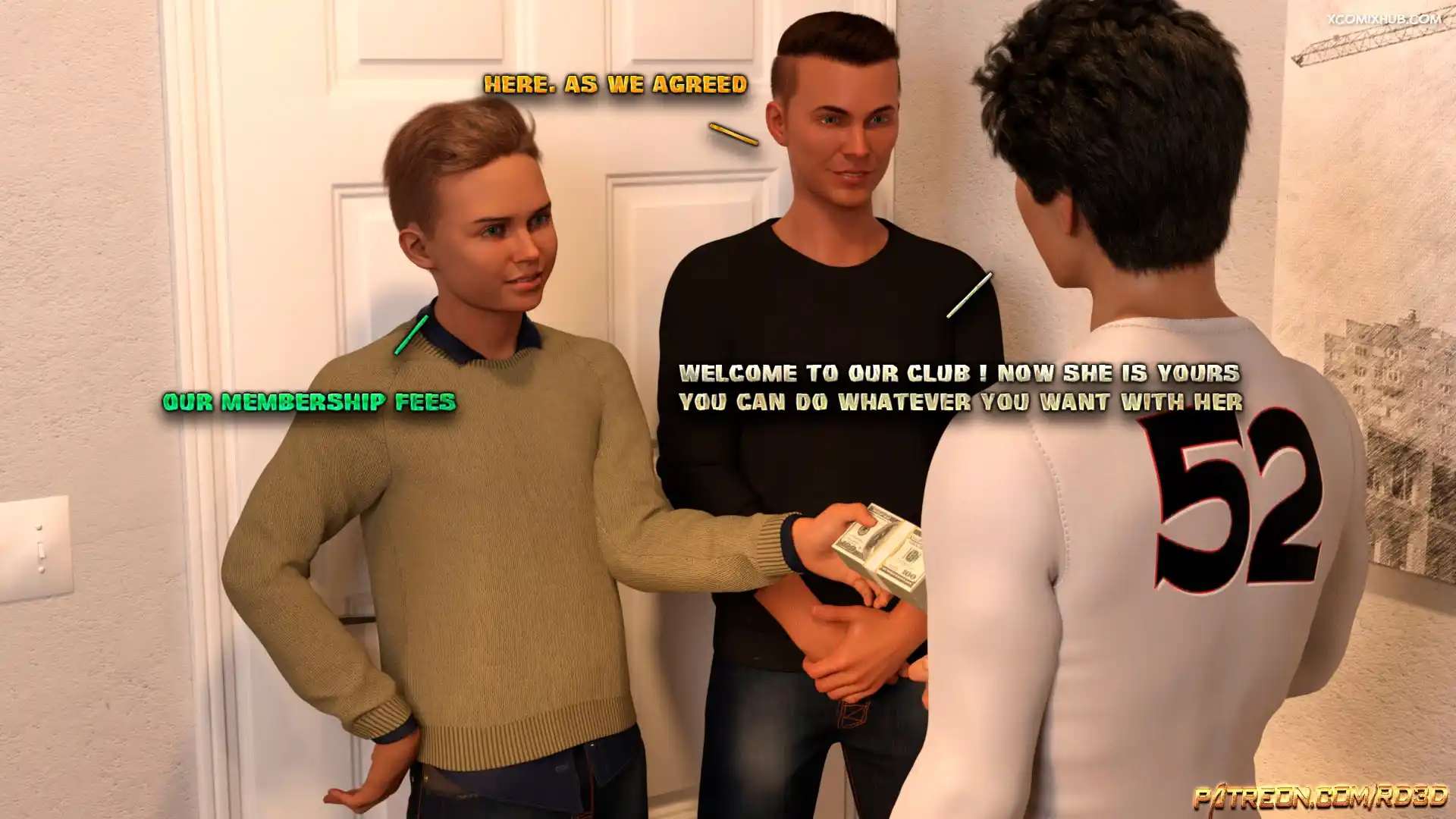 Hijab Amateures Weak Points Chapter 1 Realdeal3d 006 Comic Page 6