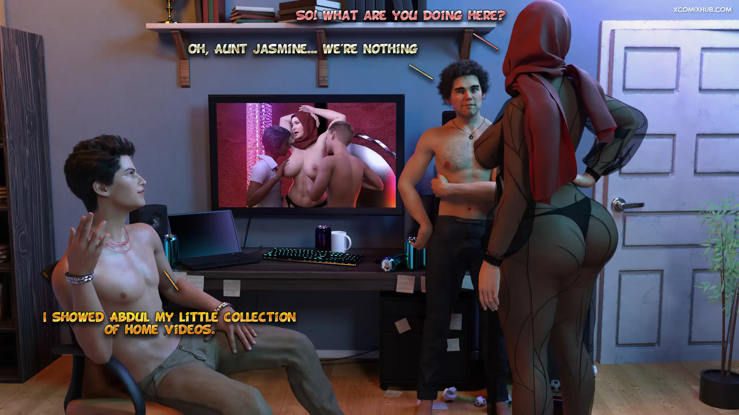 Hijab Amateures Weak Points Chapter 10 Realdeal3d 005 Comic Page 5