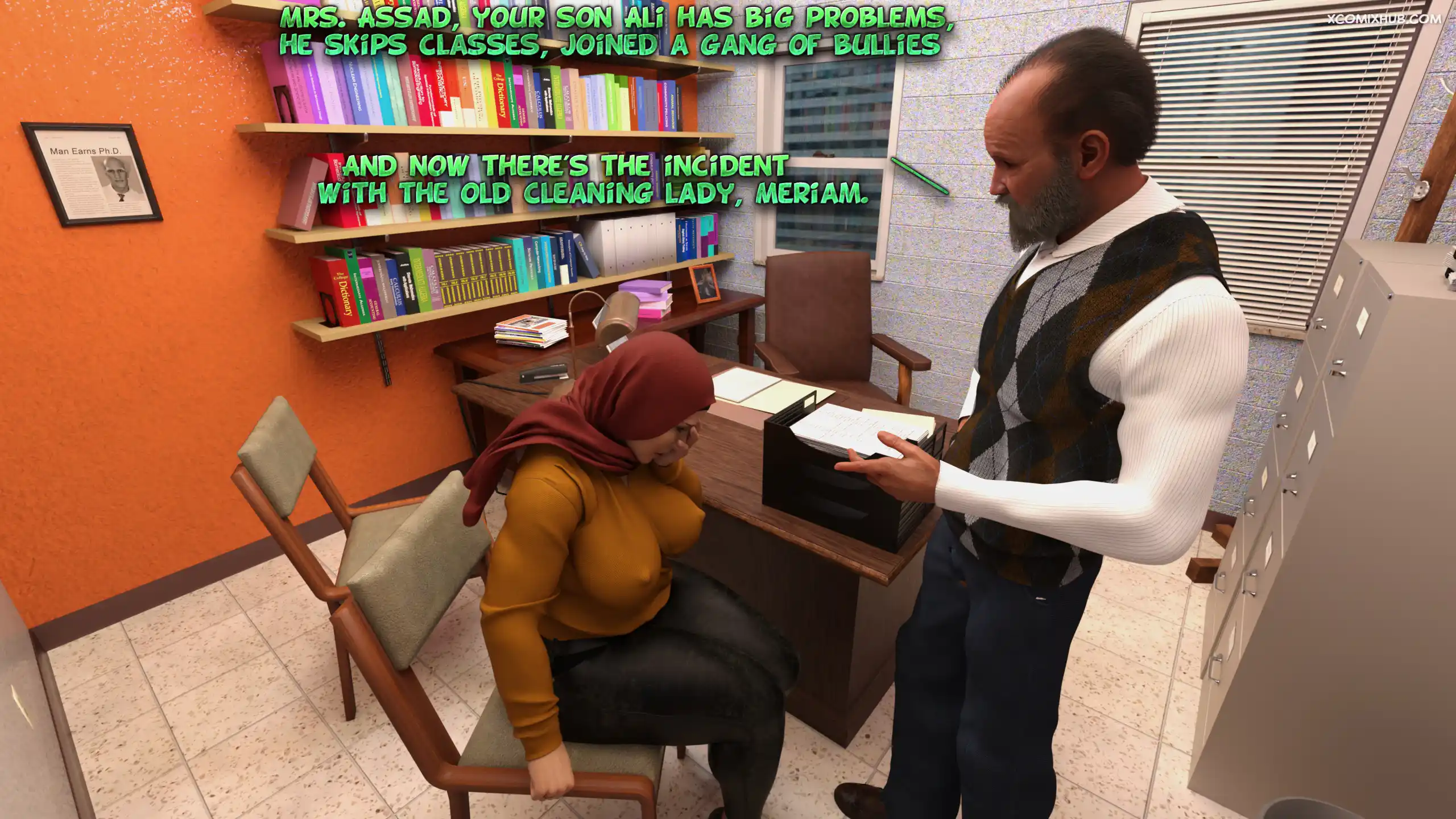 Hijab Amateures Weak Points Chapter 10 Realdeal3d 015 Comic Page 15