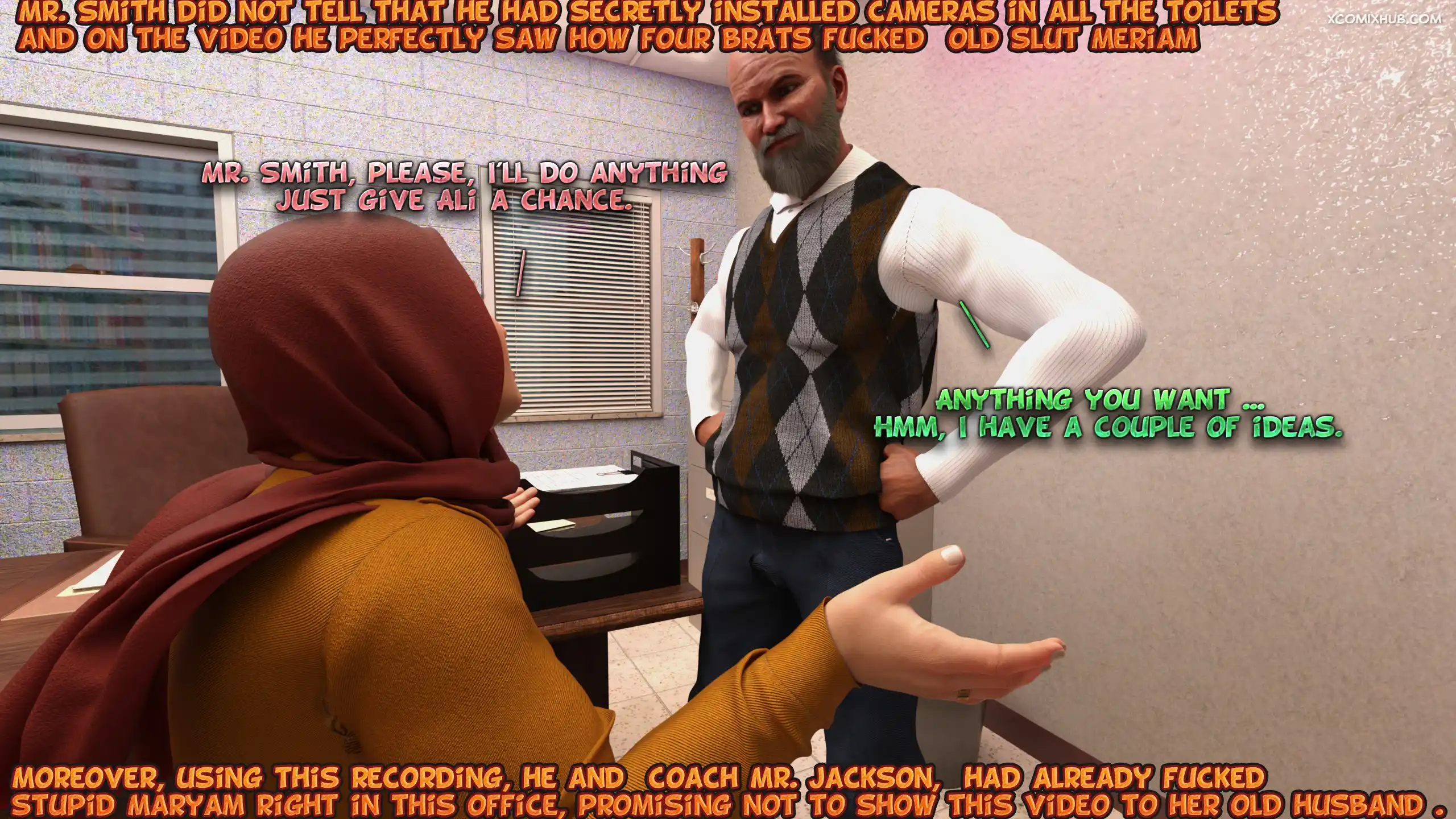 Hijab Amateures Weak Points Chapter 10 Realdeal3d 017 Comic Page 17