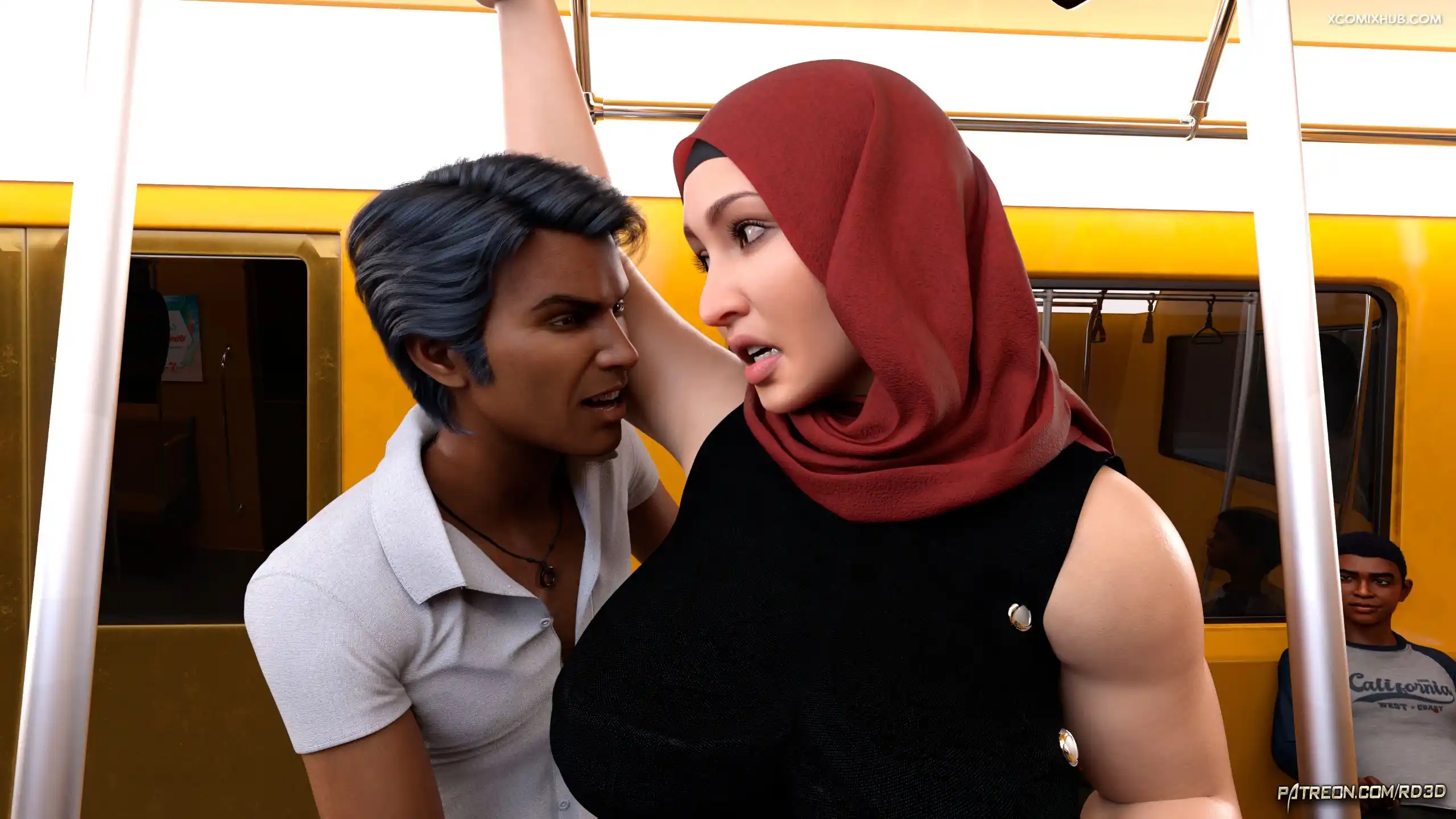 Hijab Amateures Weak Points Chapter 2 Realdeal3d 008 Page 8 Hijab Amateures Weak Points Chapter 2 Realdeal3d 008 Comic Page 8