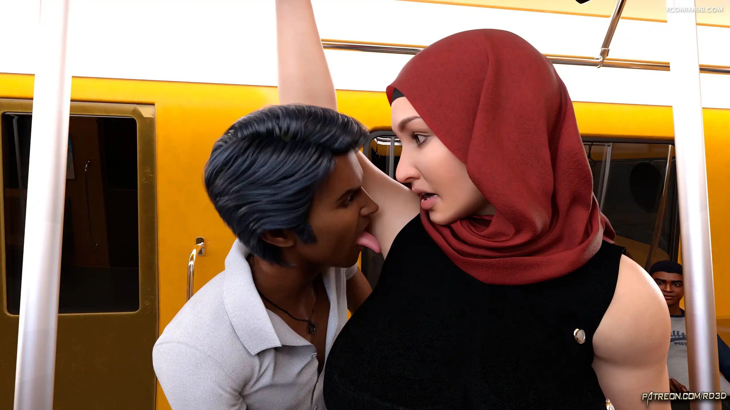 Hijab Amateures Weak Points Chapter 2 Realdeal3d 009 Page 9 Hijab Amateures Weak Points Chapter 2 Realdeal3d 009 Comic Page 9