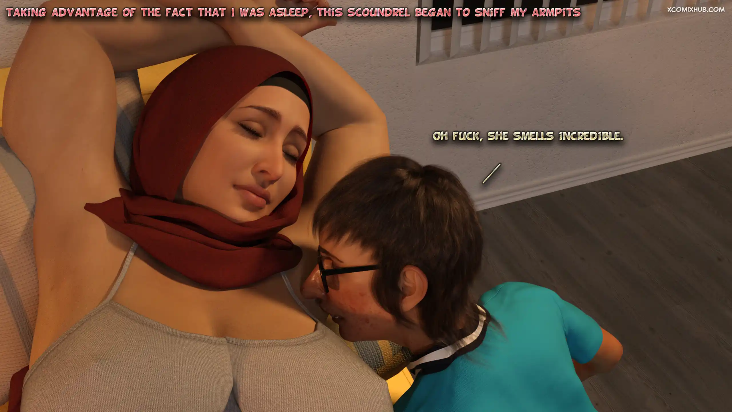 Hijab Amateures Weak Points Chapter 9 Realdeal3d 018 Page 18 Hijab Amateures Weak Points Chapter 9 Realdeal3d 018 Comic Page 18
