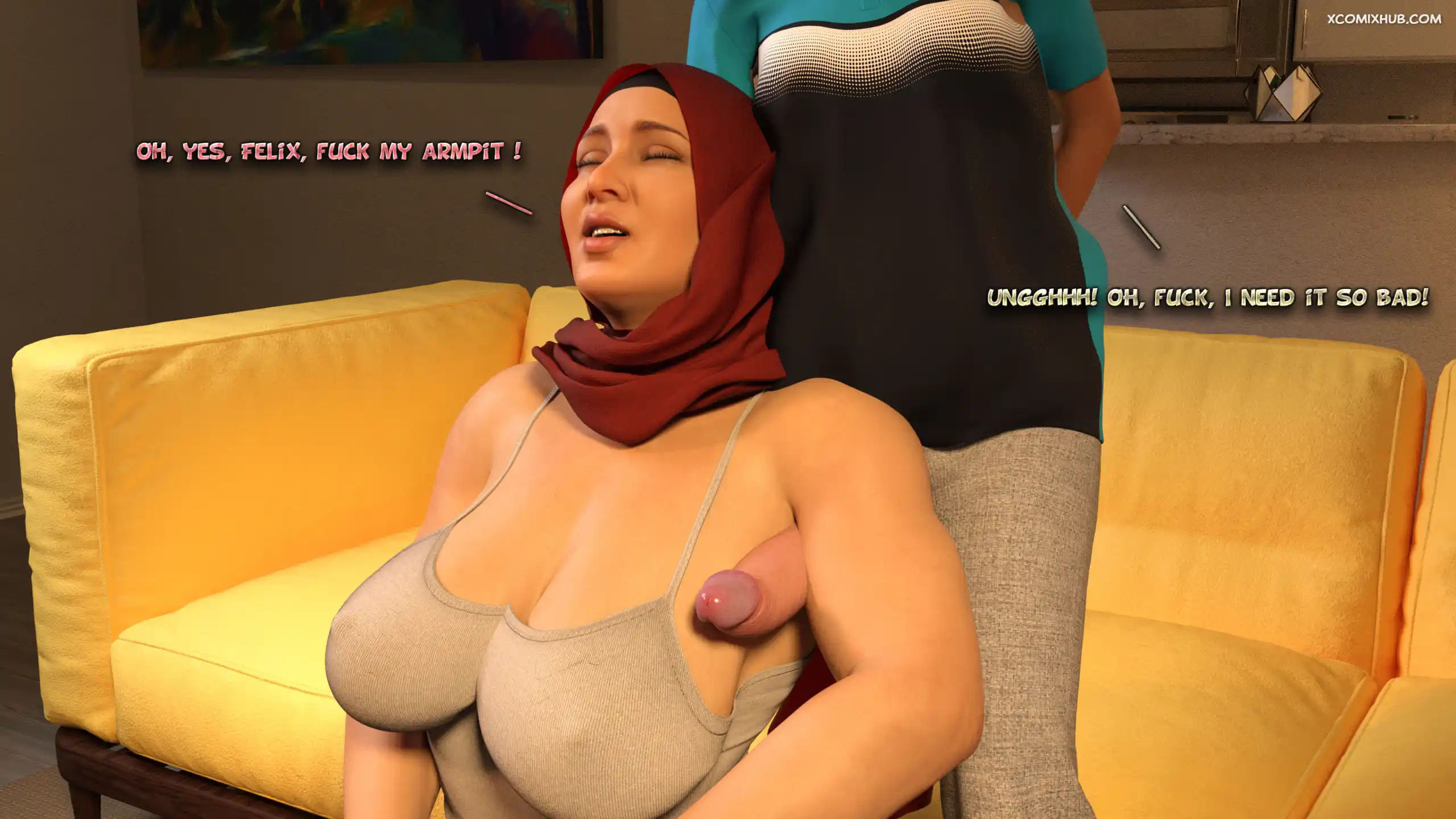 Hijab Amateures Weak Points Chapter 9 Realdeal3d 025 Page 25 Hijab Amateures Weak Points Chapter 9 Realdeal3d 025 Comic Page 25