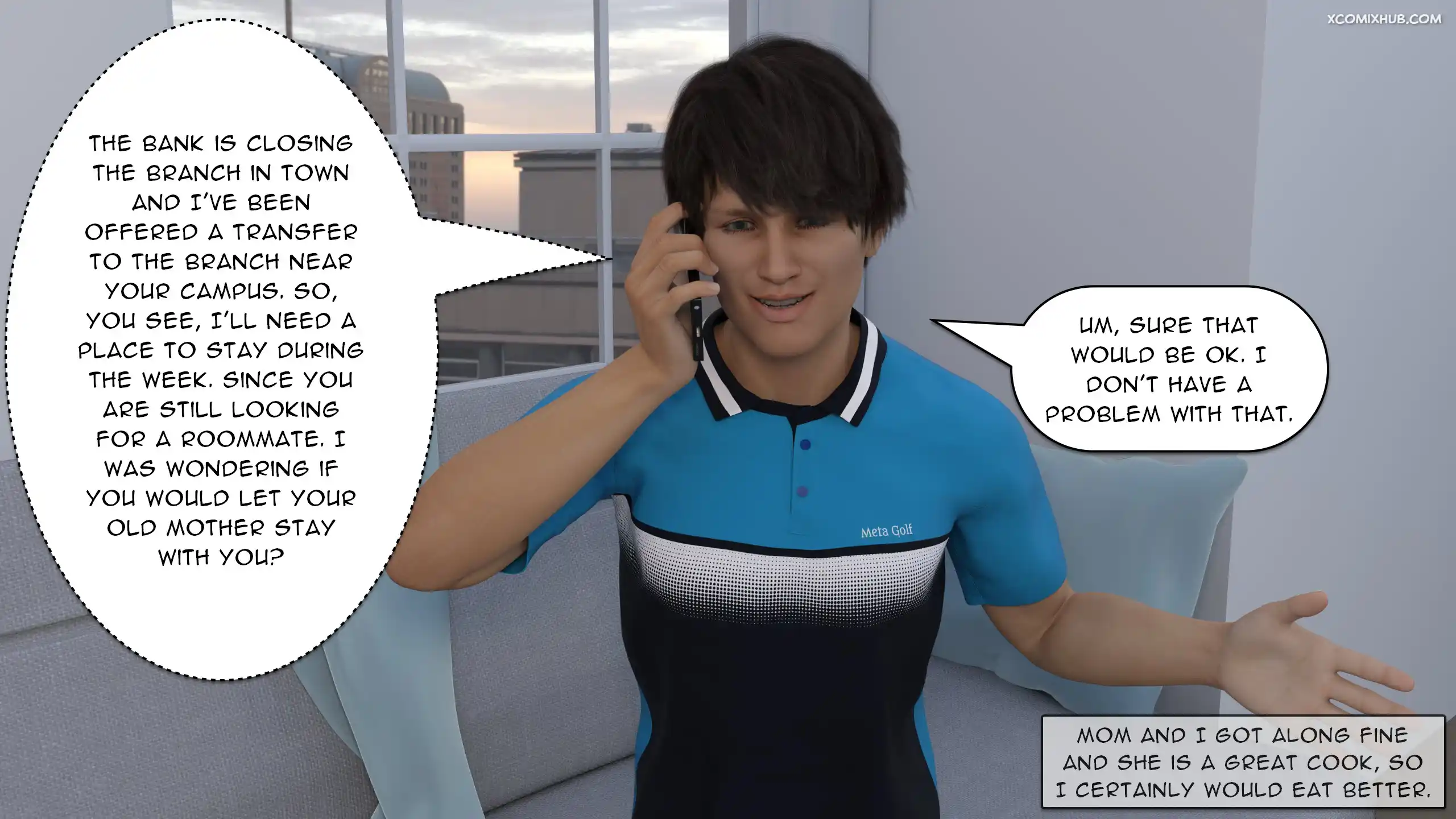 Rooming With Mom Chapter 1 Ribu Saturnsky69 004 Page 4 Rooming With Mom Chapter 1 Ribu Saturnsky69 004 Comic Page 4