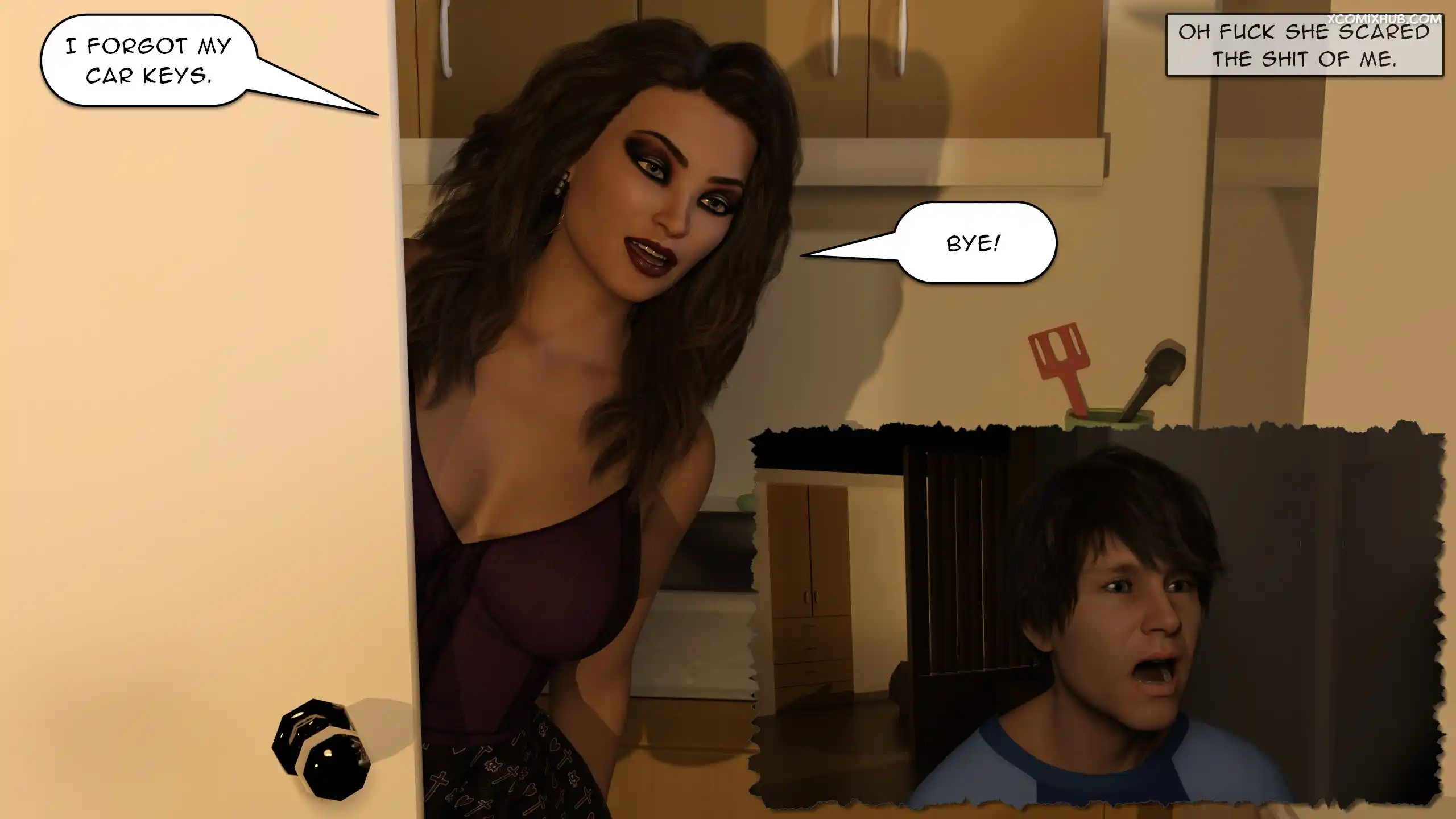 Rooming With Mom Chapter 1 Ribu Saturnsky69 030 Page 30 Rooming With Mom Chapter 1 Ribu Saturnsky69 030 Comic Page 30