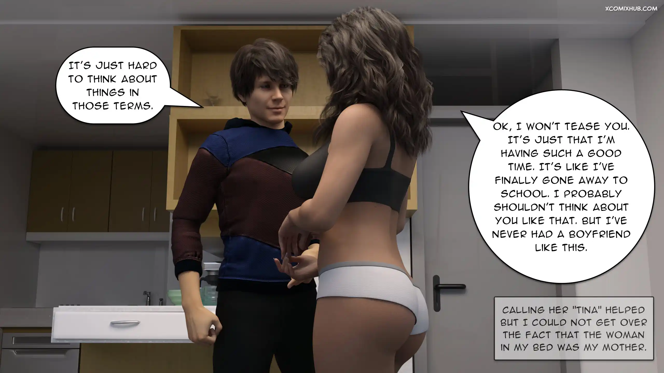 Rooming With Mom Chapter 4 Ribu Saturnsky69 009 Page 9 Rooming With Mom Chapter 4 Ribu Saturnsky69 009 Comic Page 9