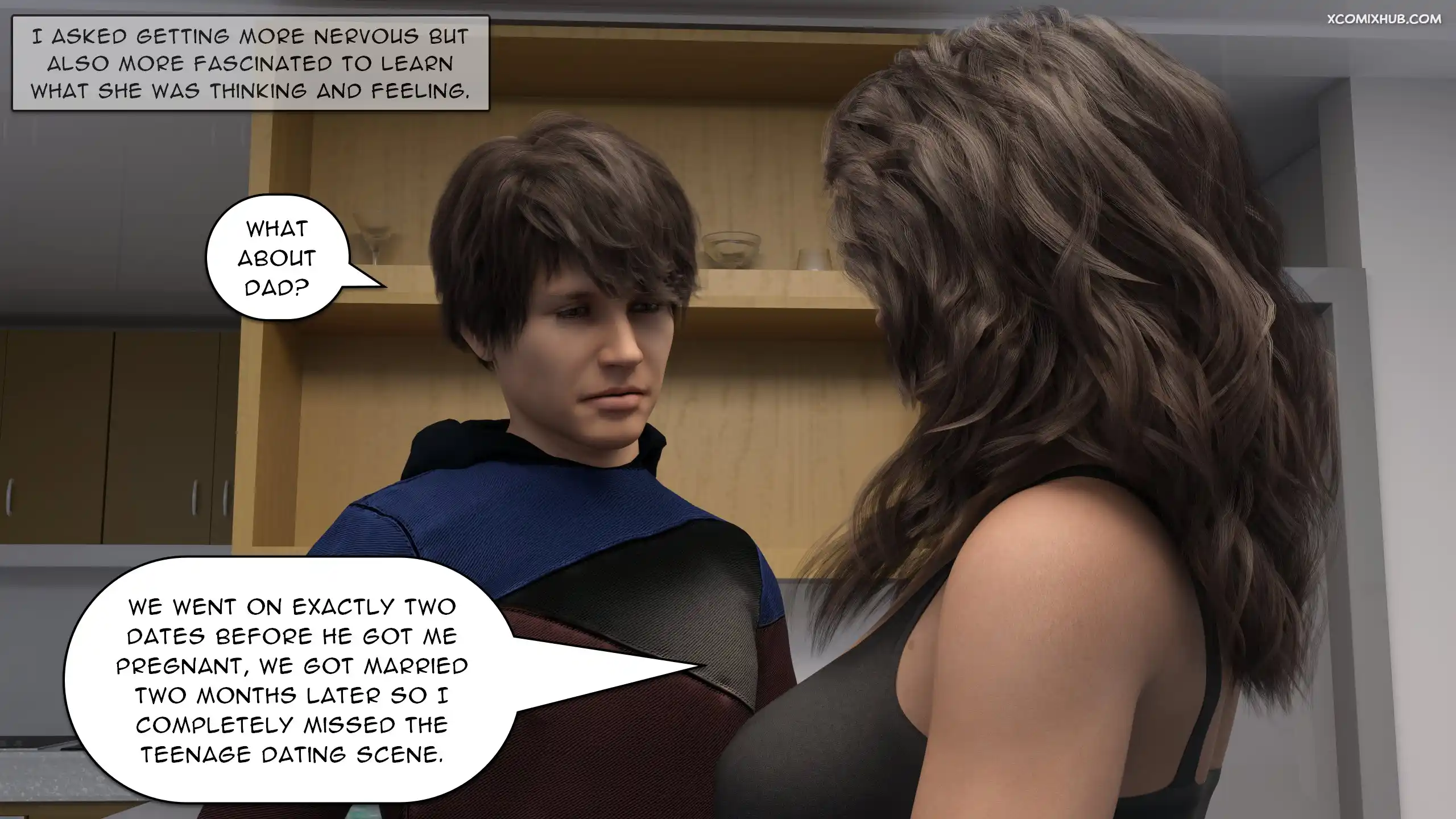 Rooming With Mom Chapter 4 Ribu Saturnsky69 010 Page 10 Rooming With Mom Chapter 4 Ribu Saturnsky69 010 Comic Page 10