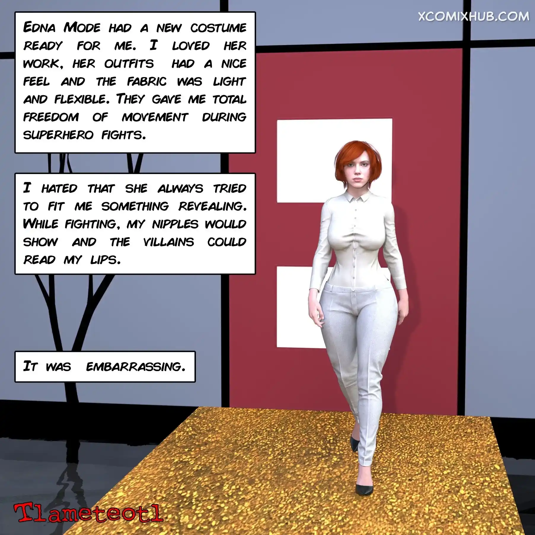 Elastigirls New Clothes Tlameteotl 002 Comic Page 2