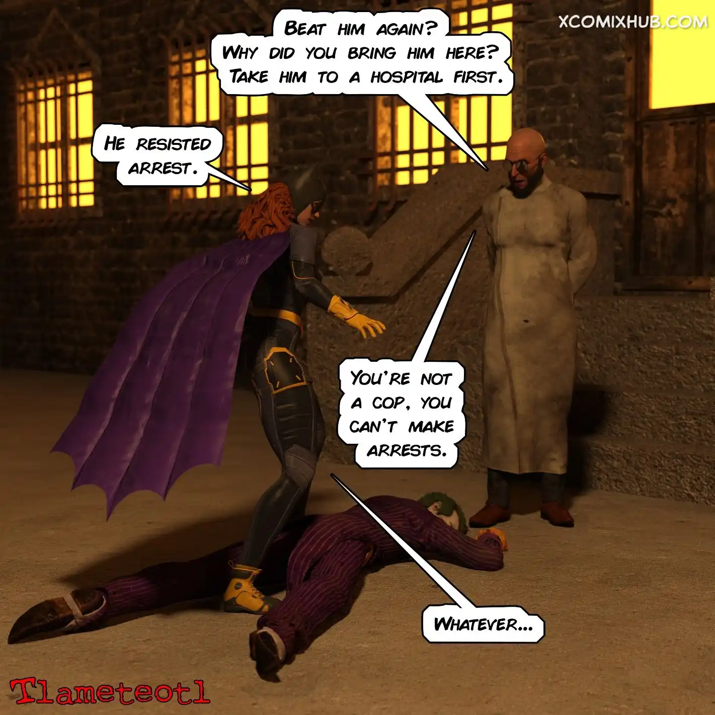 One Night In Arkham Tlameteotl 002 Comic Page 2