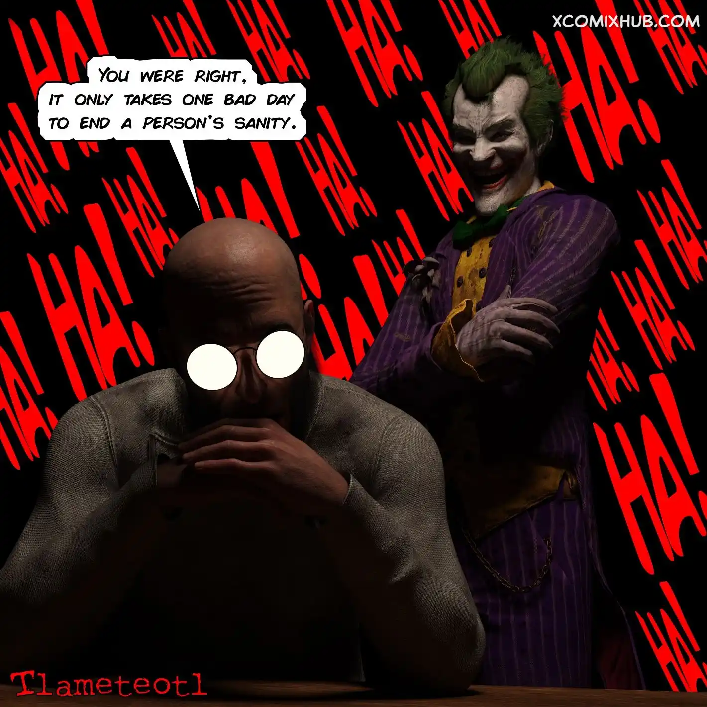 One Night In Arkham Tlameteotl 099 Comic Page 99
