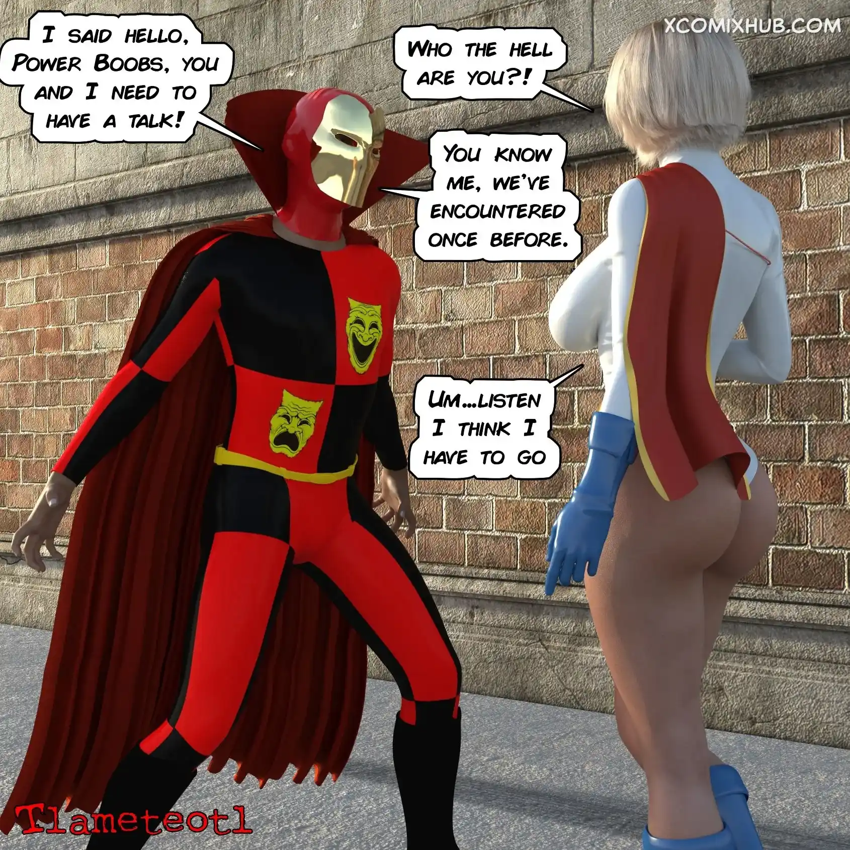 Powerless Girl Tlameteotl 028 Comic Page 28