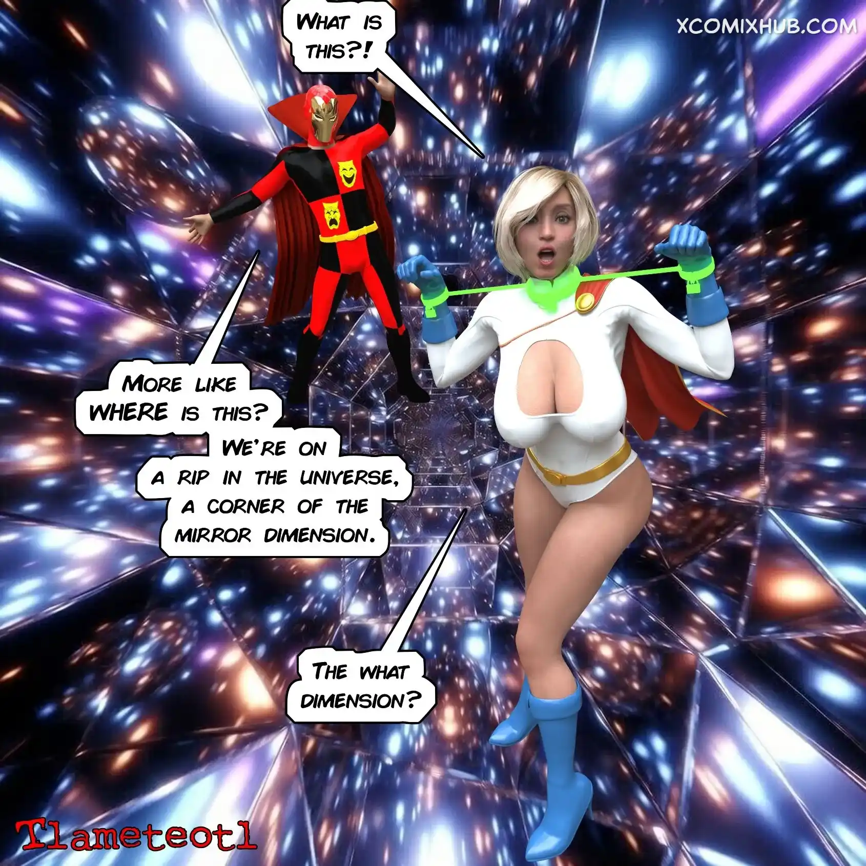Powerless Girl Tlameteotl 032 Comic Page 32