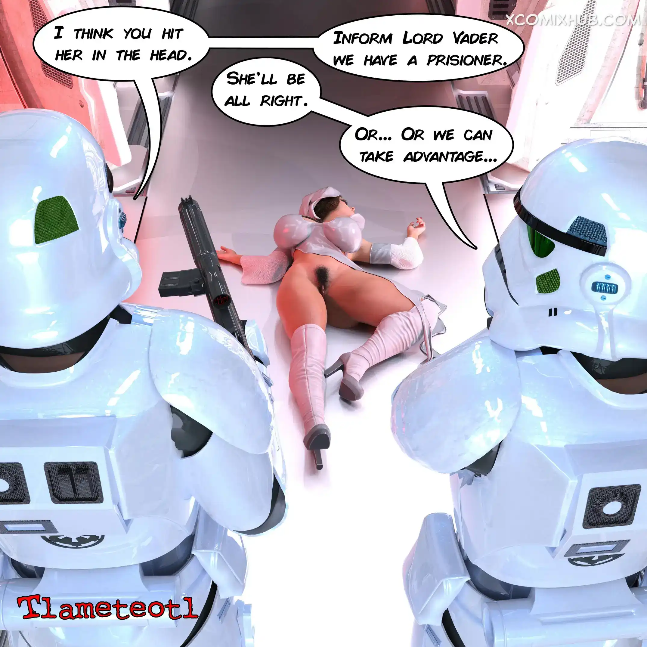 Star Wars No Hope Tlameteotl 006 Comic Page 6