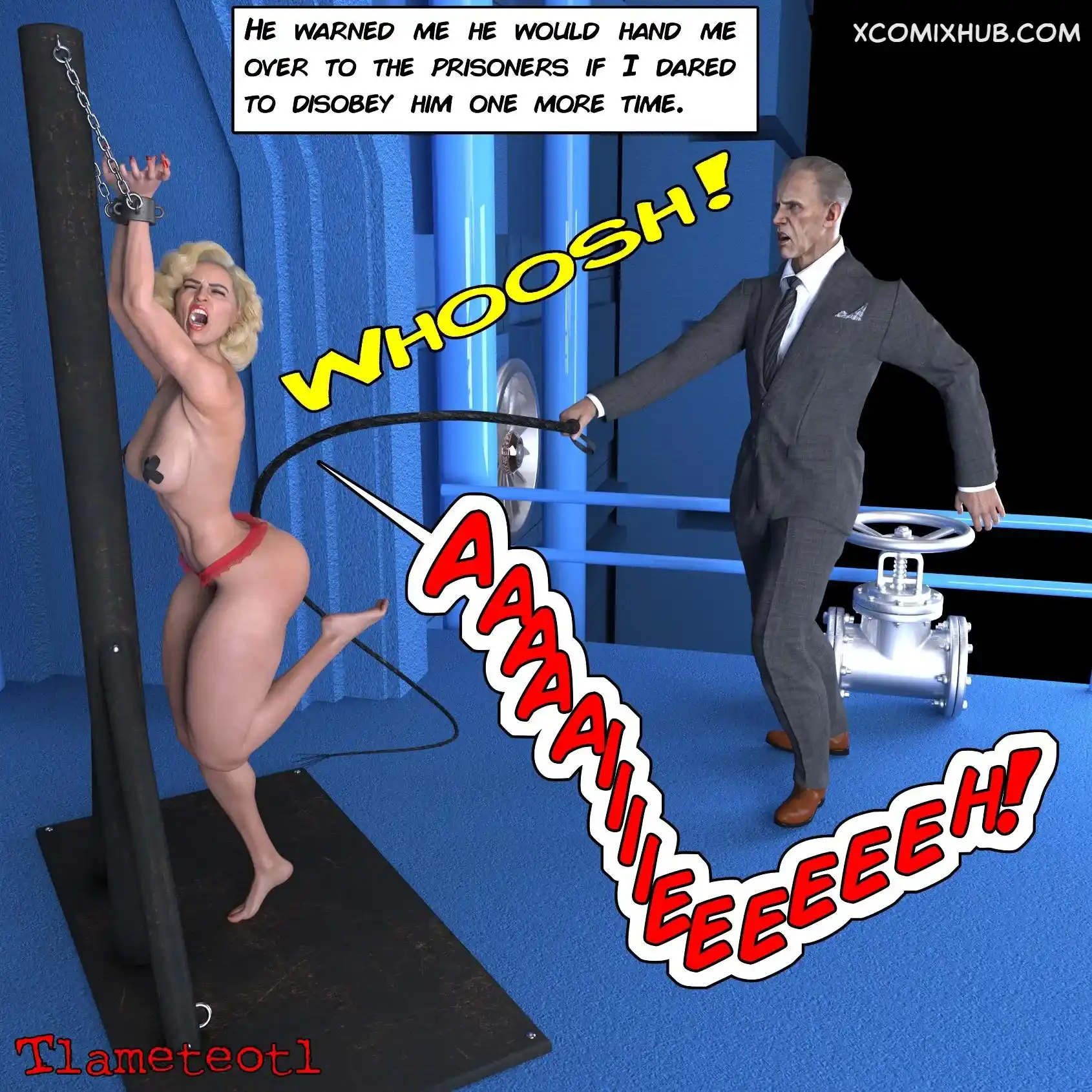 Test Your Slave Tlameteotl 016 Comic Page 16
